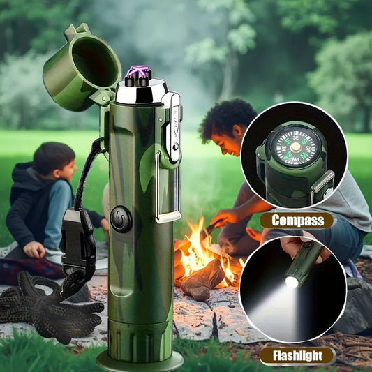 Electric Windproof Dual Arc Plasma Lighter