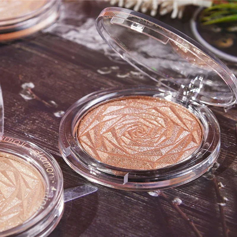6-Color Diamond Highlighter Powder Palette