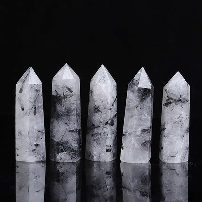 Natural Crystal Point Wand – Healing Stones & Witchcraft Décor