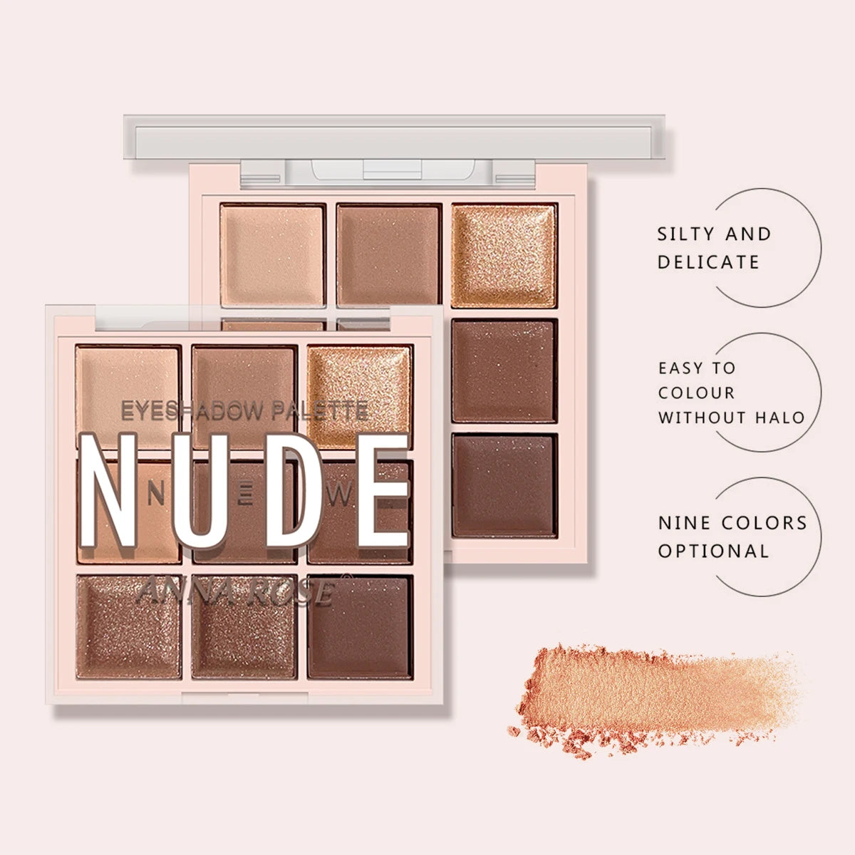 9-Color Milk Tea Eyeshadow Palette