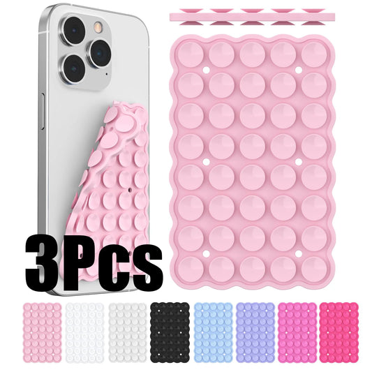 Silicone Double-Sided Suction Cup Phone Holder