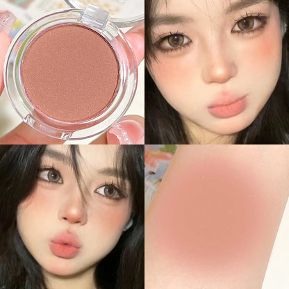 Monochrome Matte Blush – Natural Finish &amp; Soft Glow