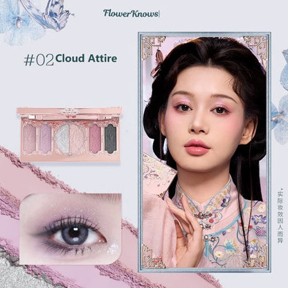 Flower Knows Swan Ballet Eyeshadow Palette