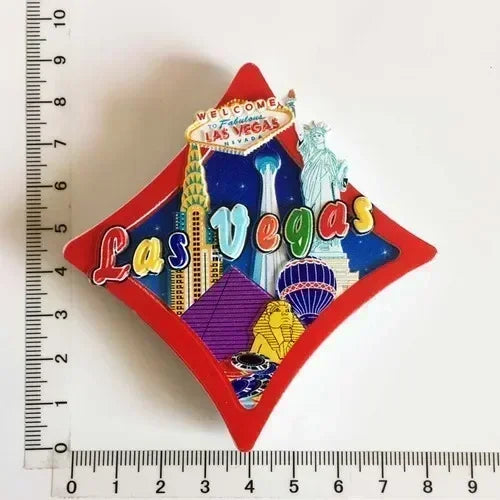 Las Vegas Souvenir Fridge Magnet
