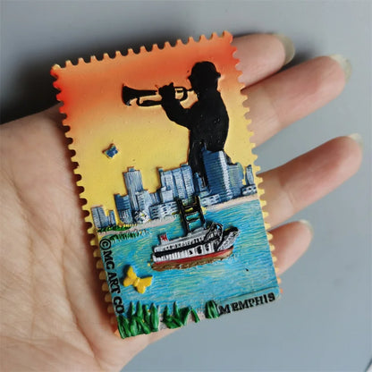 Las Vegas Souvenir Fridge Magnet