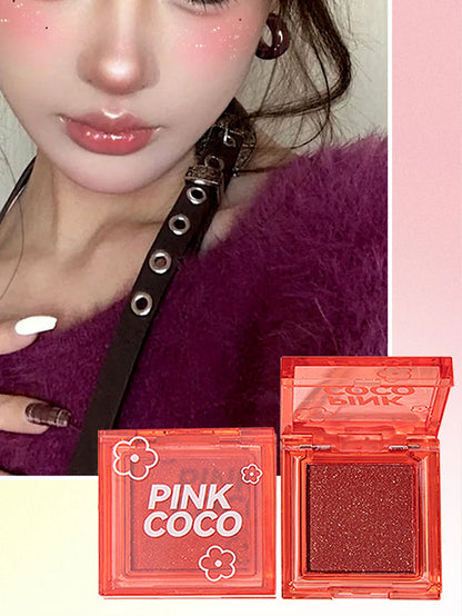 🌸 PINKCOCO Fine Shimmer Tipsy Blush – Multi-Use Soft Mist Glow