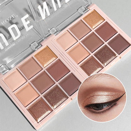 9-Color Milk Tea Eyeshadow Palette