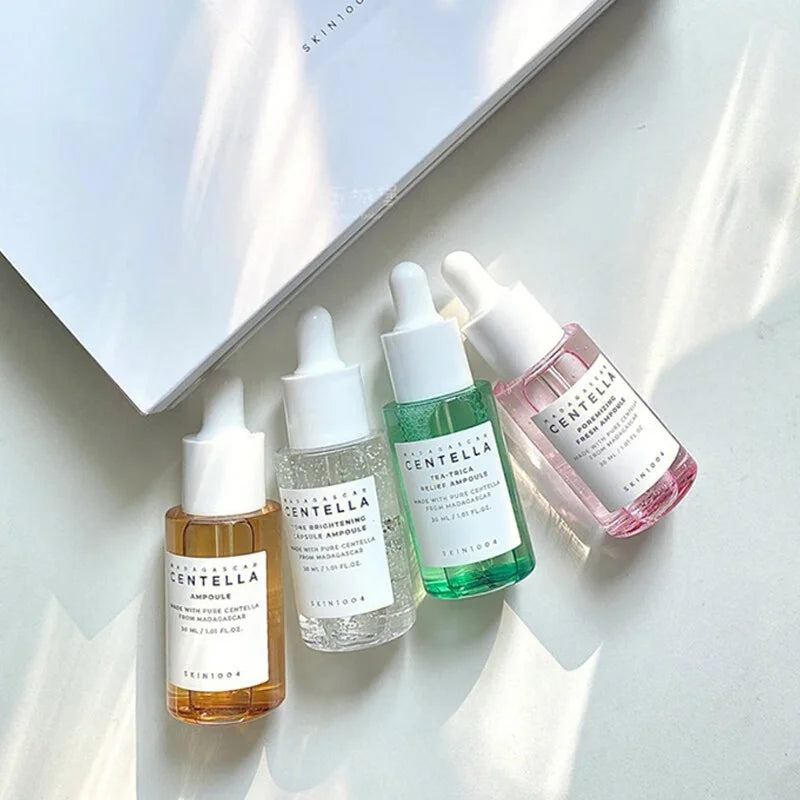 Centella Repair Essence Ampoule – Whitening & Moisturizing Korean Skin Care Serum 🌿✨