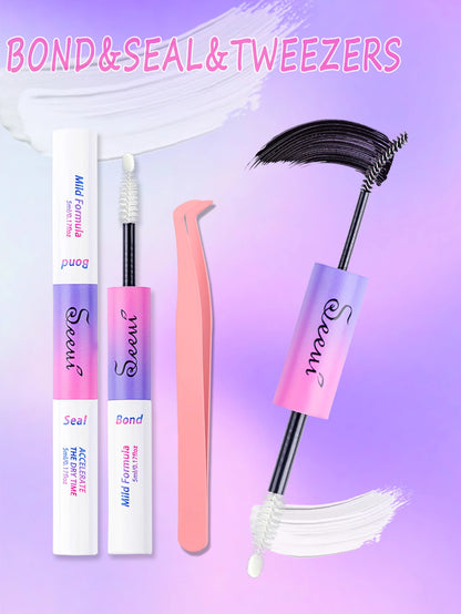 💖 Eyelash Bond & Seal – Long-Lasting Cluster Lash Glue