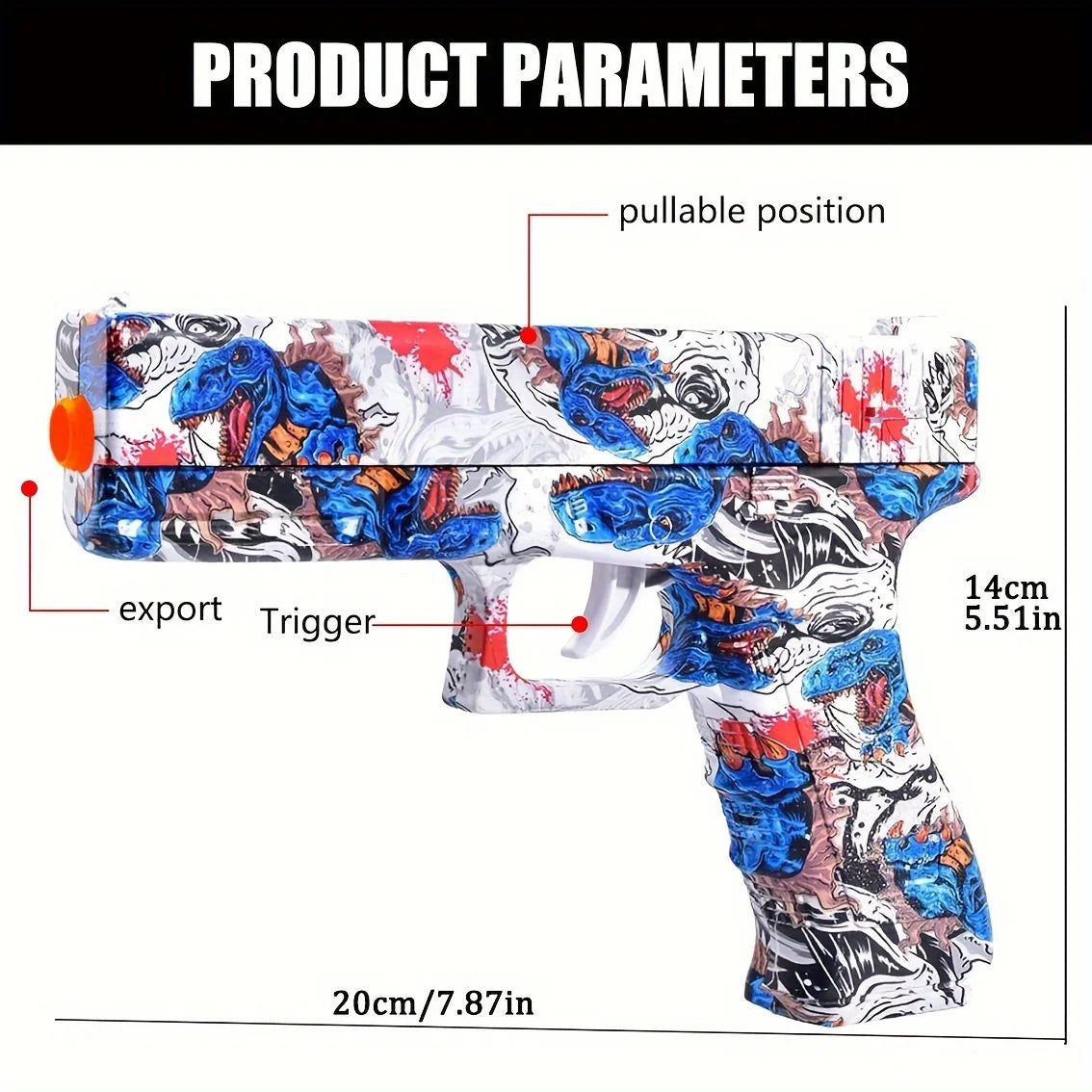 Manual Gel Ball Blaster