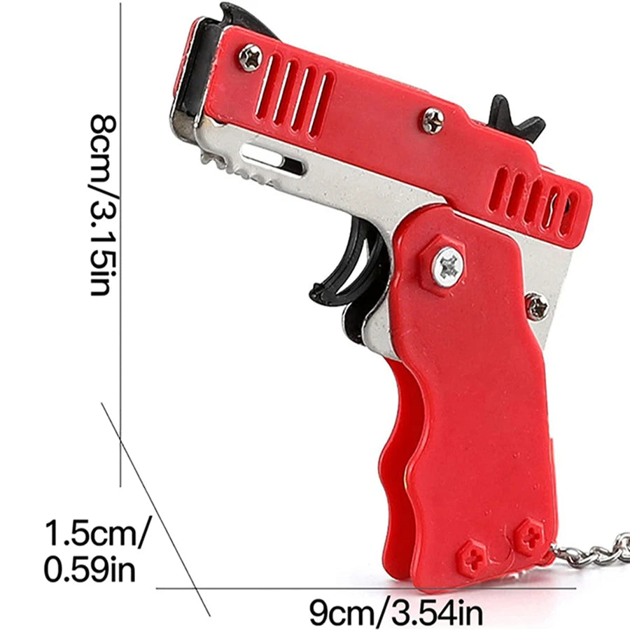 Metal Burst Rubber Band Launcher