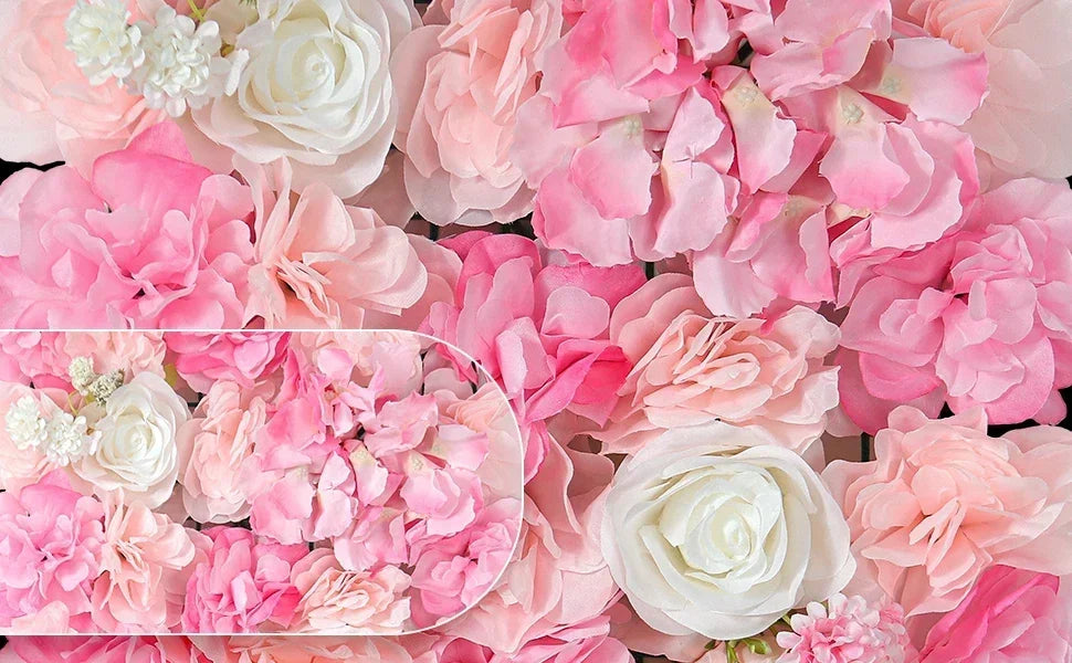 3D Rose Wall Panels Set