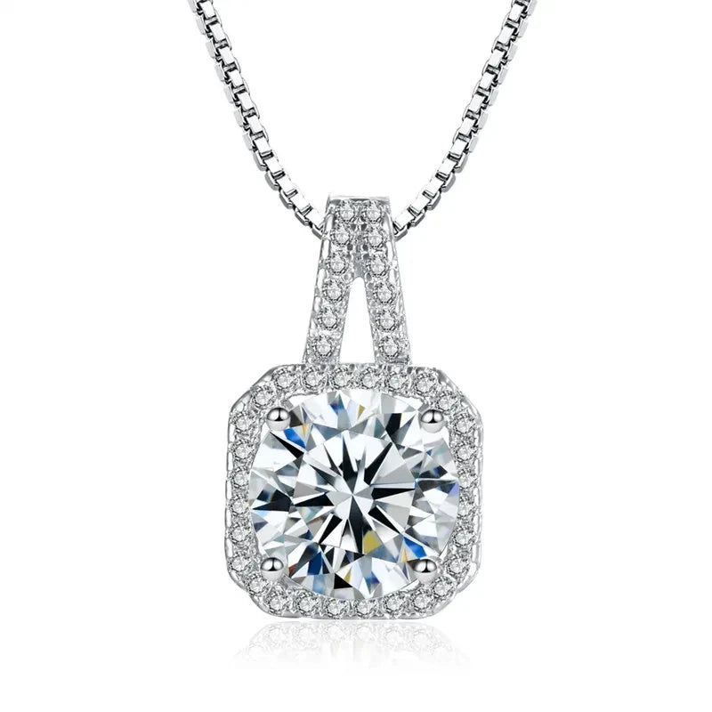CC Cubic Zirconia Water Drop Pendant Necklace