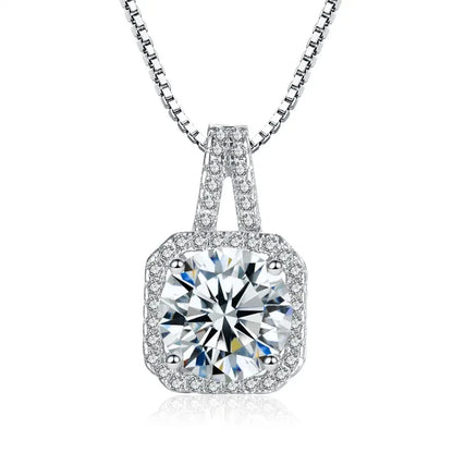 CC Cubic Zirconia Water Drop Pendant Necklace