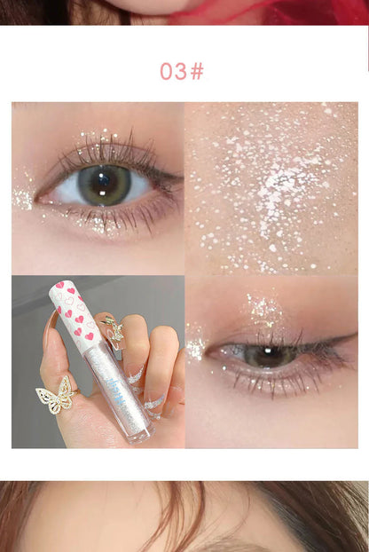6 Colors Glitter Liquid Eyeshadow