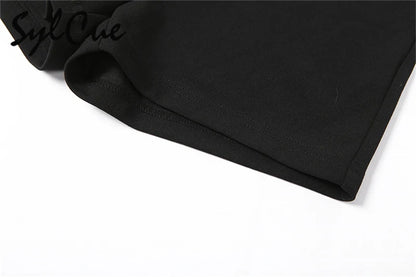 Black Strapless Mini Dress – Elegant Slim Party Tube Dress