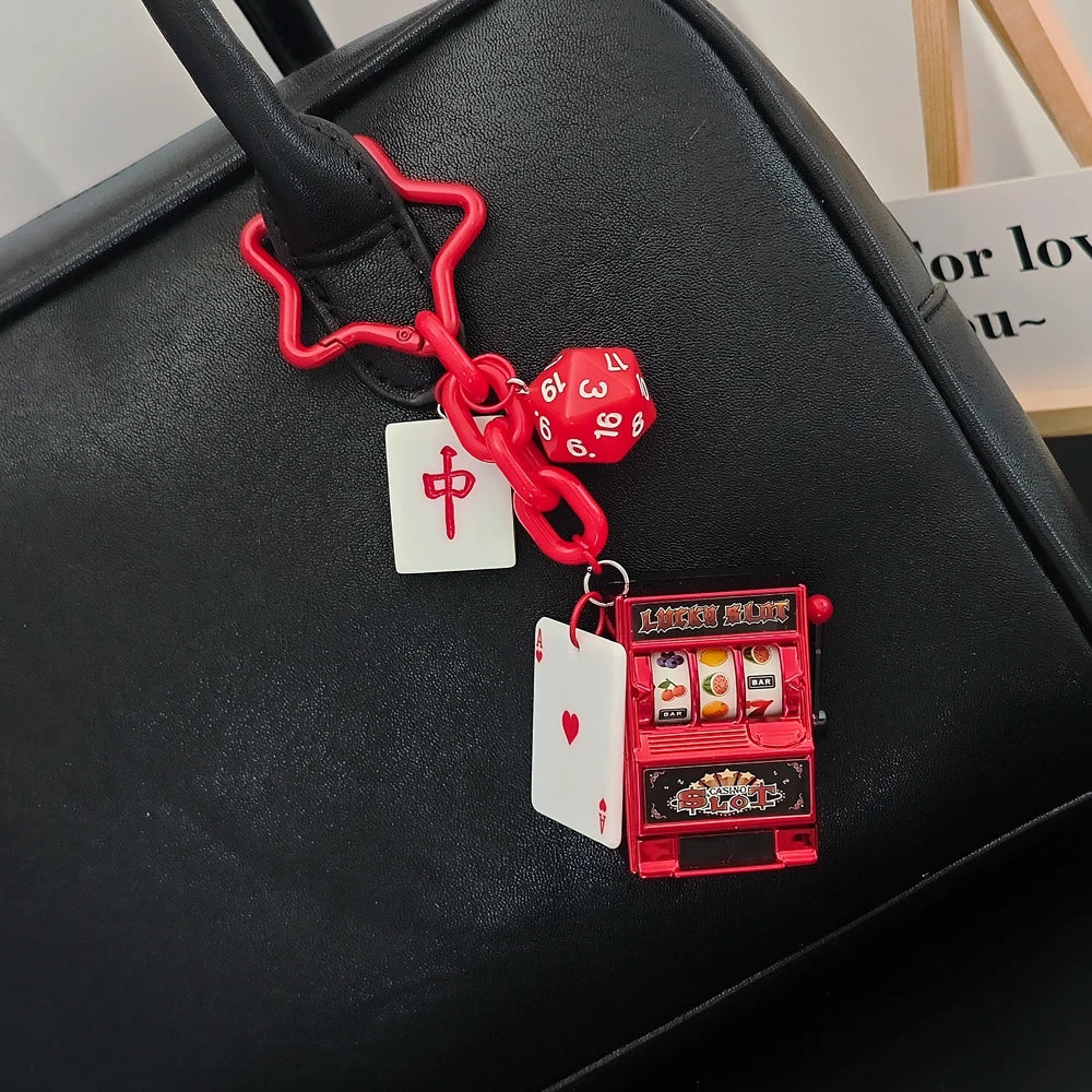 Gambling Dice Keychain