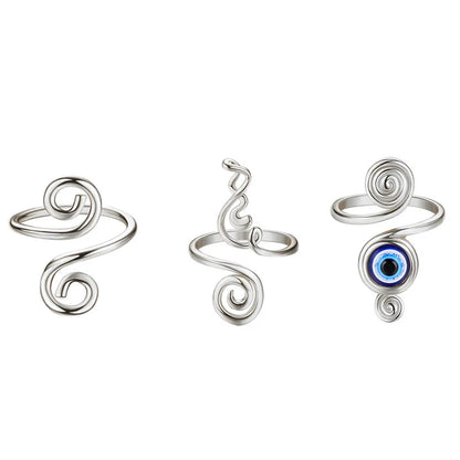 3pcs Adjustable Toe Rings – Summer Beach Foot Jewelry