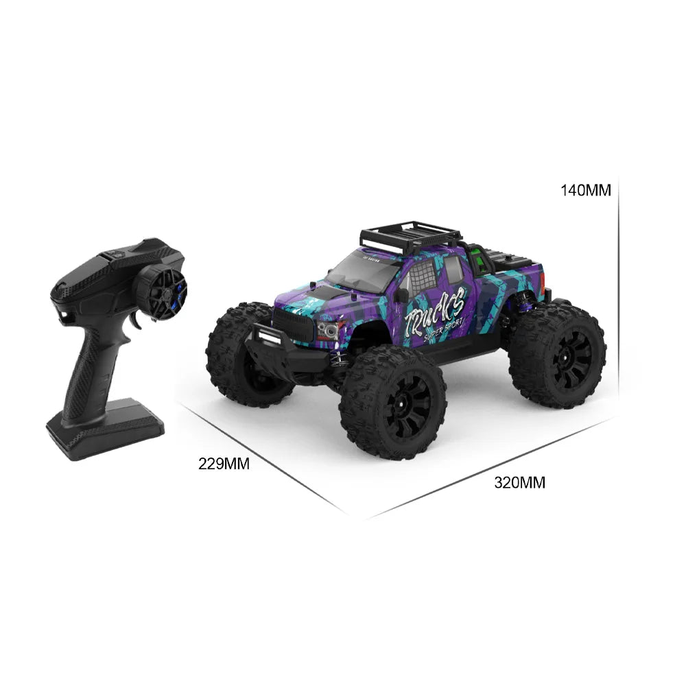 High-Speed RC Off-Road Truck