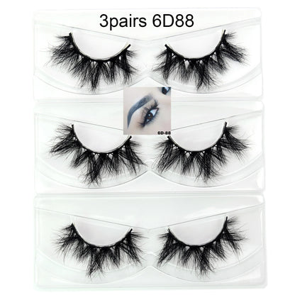 Natural Half Eye False Eyelashes – Soft Mink Look with Lightweight Cotton Band