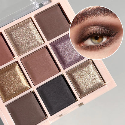 9-Color Milk Tea Eyeshadow Palette