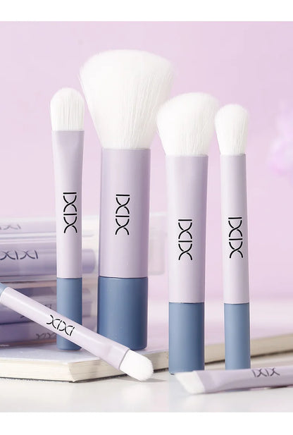 6-Piece Portable Mini Makeup Brush Set