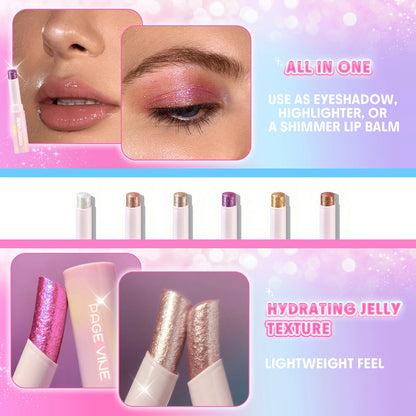 Jelly Glitter Highlight Eyeshadow Stick