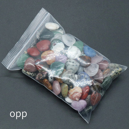 Natural Stone Heart Crystals – Rose Quartz, Amethyst & Gemstone Ornaments
