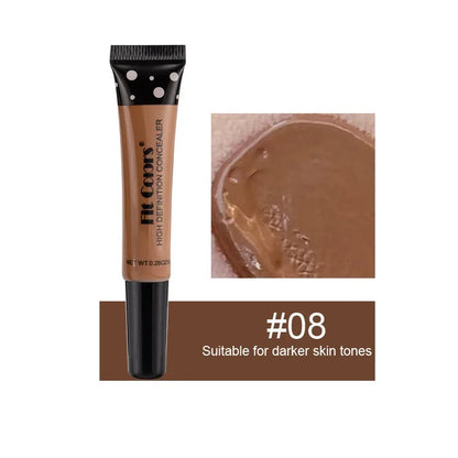Six-Color Concealer Palette – Nourishing, Full Coverage & Dark Circle Repair
