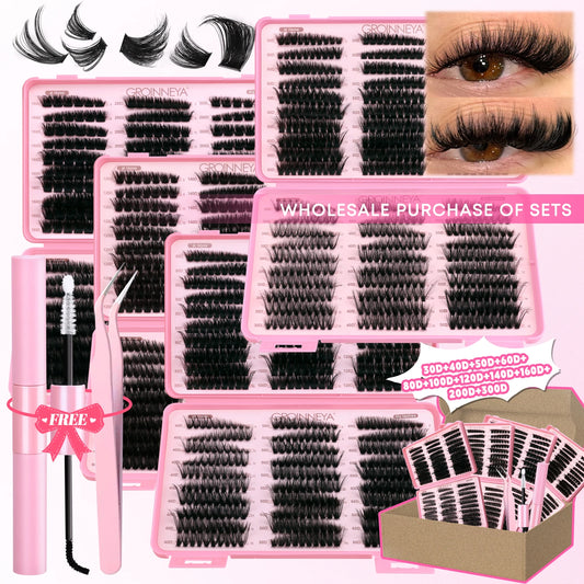 Waterproof DIY Lash Cluster Extension Kit