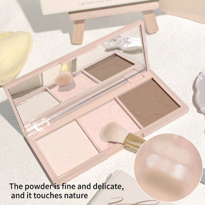 3-Color 3D Contour Highlight Palette