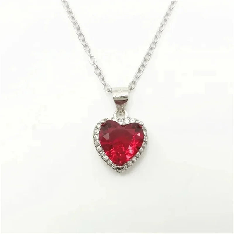 CC Cubic Zirconia Water Drop Pendant Necklace