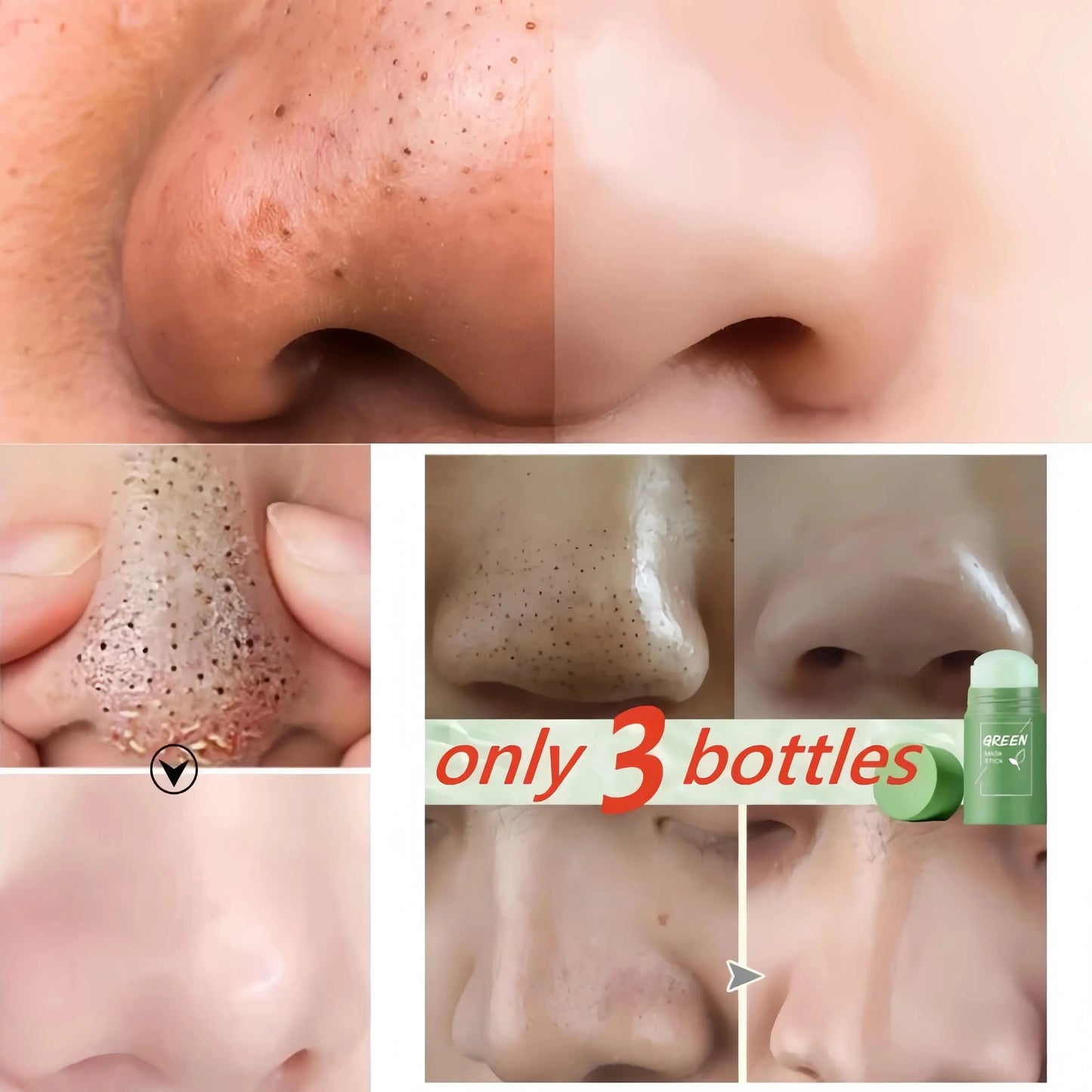 Green Tea Blackhead Remover Mask Stick
