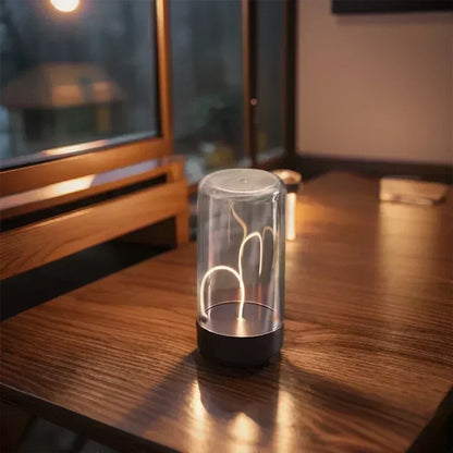 Portable Quantum Wire Ambient Magnetic Light – Type-C Rechargeable Night Lamp with Eye Protection