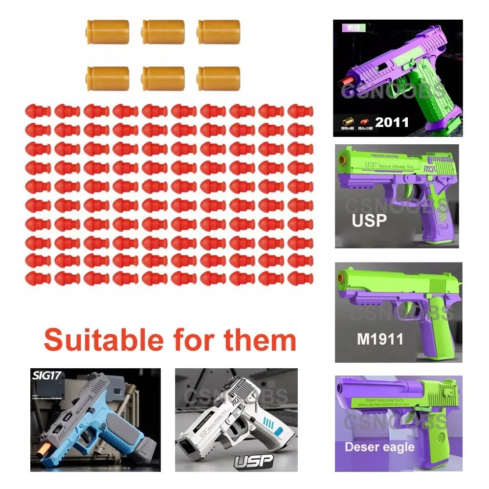 Soft EVA Foam Darts Refill Pack