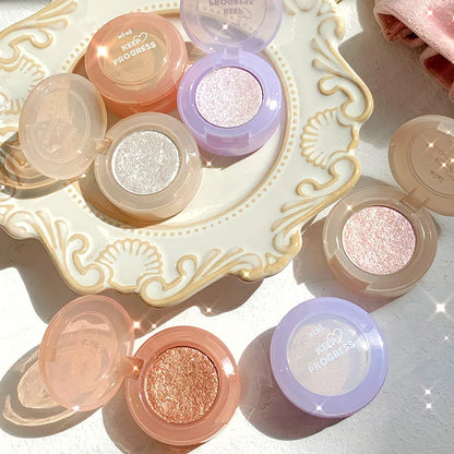 Diamond Glitter Monochrome Eyeshadow – Waterproof Long-Lasting Sparkle