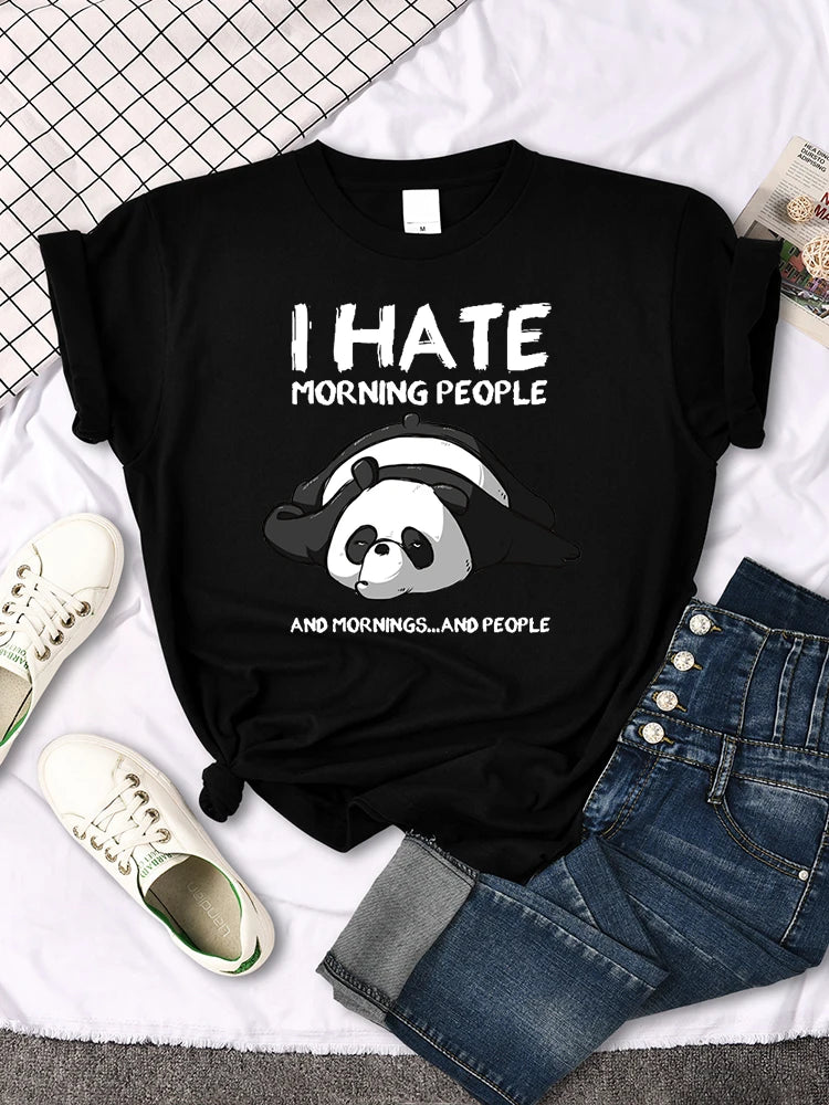 Mona Lisa Funny Cat T-Shirt – Oversized Art Print Crewneck Tee for Women