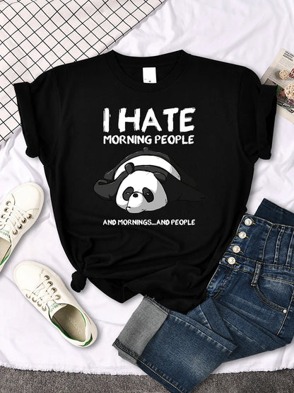 Mona Lisa Funny Cat T-Shirt – Oversized Art Print Crewneck Tee for Women