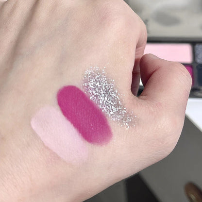 Autumn & Winter Orange Eyeshadow Palette – Matte & Pearlescent Shades for Warm Looks