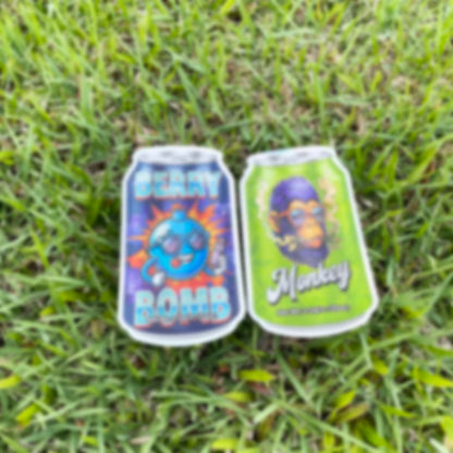 20pcs Holographic Flat Mylar Bags – Smell-Proof Resealable Storage Pouches