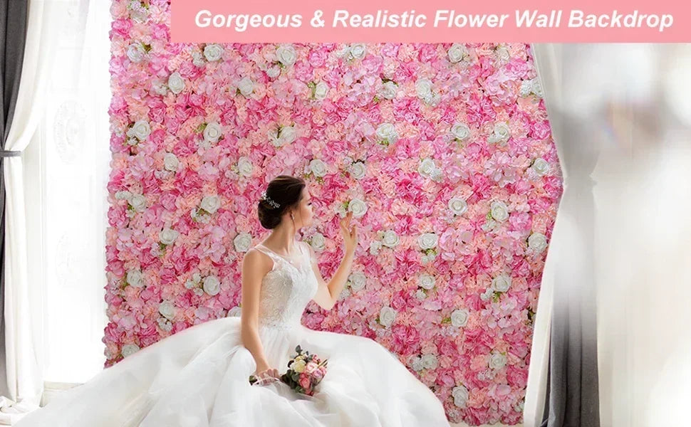 3D Rose Wall Panels Set