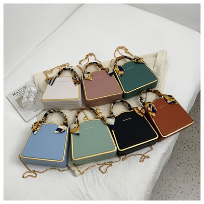 Luxury Crossbody Handbag – Classic Square Shoulder Bag