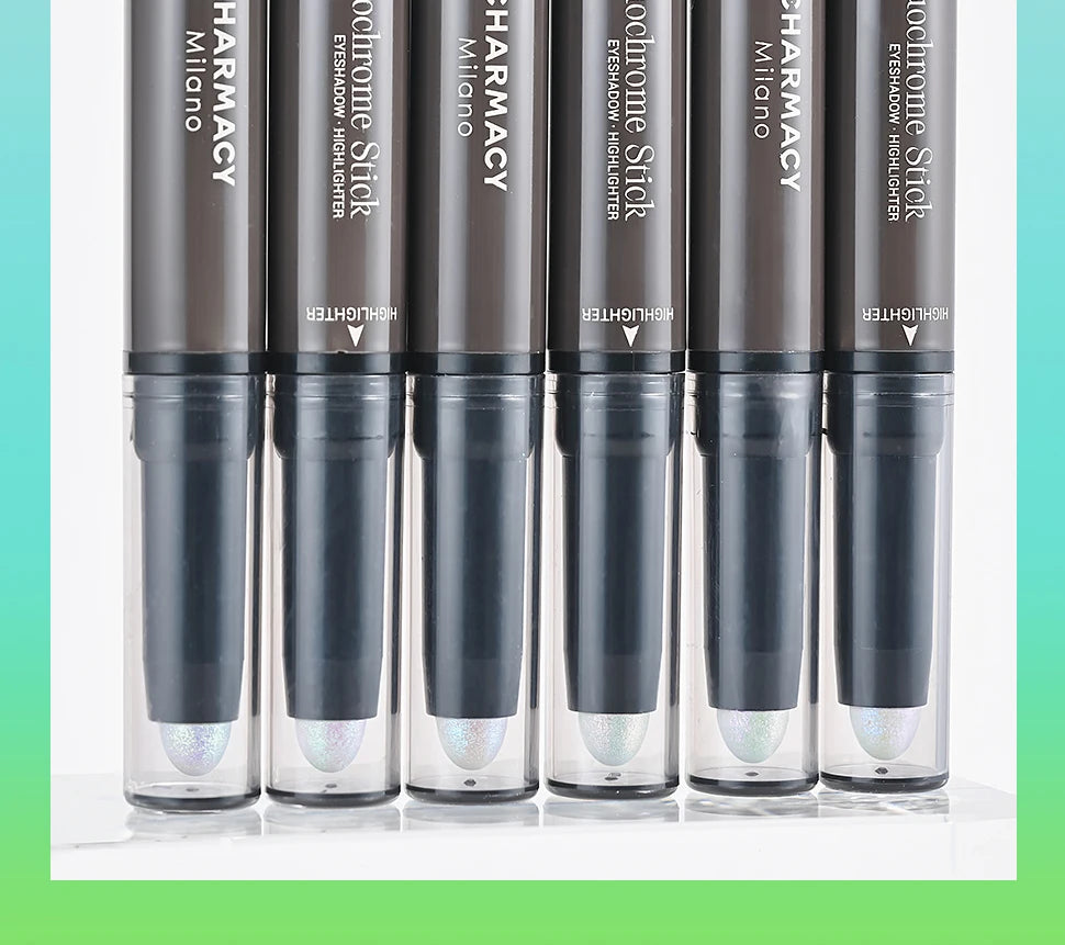 2-in-1 Multichrome Glitter Eyeshadow Stick