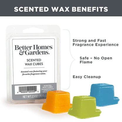 Farm Apple Pumpkin Scented Wax Melts – 5-Pack, 2.5 oz Fragrance Blocks for Wax Warmers
