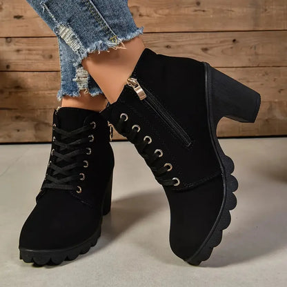 Women’s Lace-Up Ankle Boots