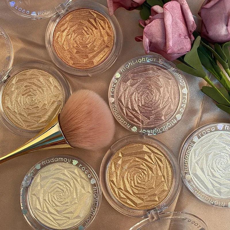 6-Color Diamond Highlighter Powder Palette