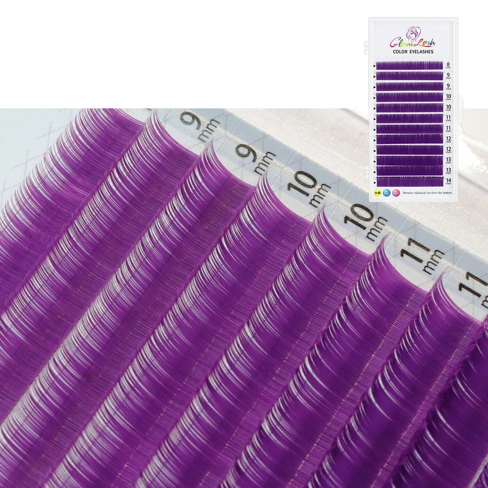 GLAMLASH Colored Individual Lash Extensions
