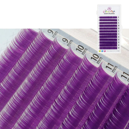 GLAMLASH Colored Individual Lash Extensions