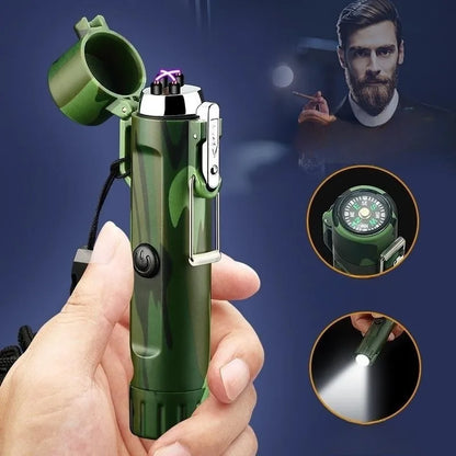 Electric Windproof Dual Arc Plasma Lighter
