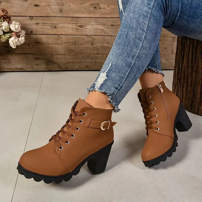 Women’s Lace-Up Ankle Boots